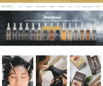 Browsbyg.com(Brows by G) Screenshot