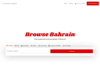 Browsebahrain.com(Made in Bahrain) Screenshot