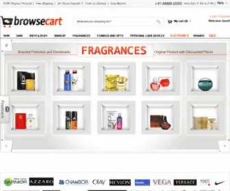 Browsecart.com(Buy Branded Perfumes Online) Screenshot