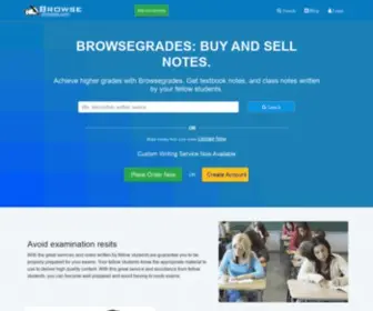 Browsegrades.com(browsegrades) Screenshot