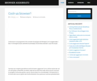 Browseraggiornato.it(Browser Aggiornato) Screenshot