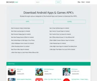 Browsercam.com(How to Play Android Games on PC) Screenshot