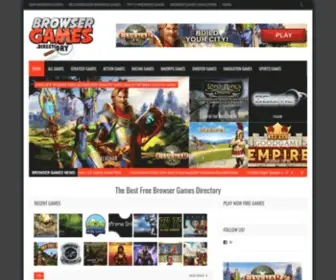 Browsergames.directory(The Best Free Browser Games Directory) Screenshot
