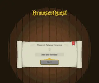 Browserquest.io(BrowserQuest) Screenshot