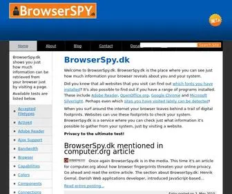 Browserspy.dk(Browserspy) Screenshot