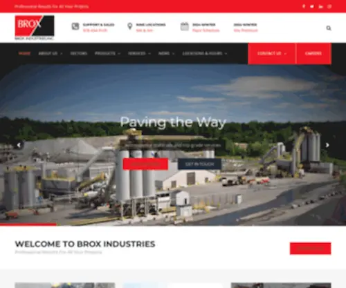 Broxindustries.com(About Brox Industries) Screenshot