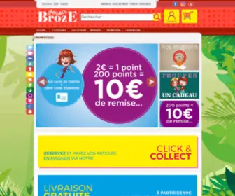 Broze.be(Jouets Broze) Screenshot