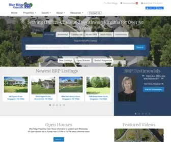 BRphomes.com(Blue Ridge Properties) Screenshot