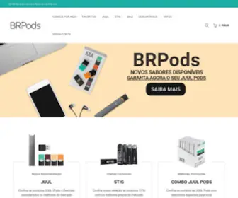 Brpods.com(BRPods I Venda de Vapes Online Brasil I JUUL) Screenshot