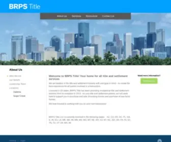 BRPstitle.com(Who We Are) Screenshot