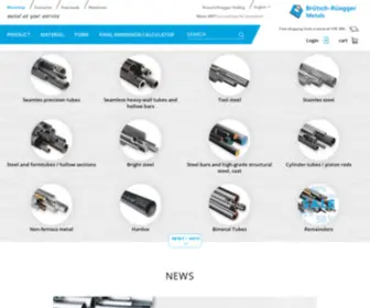BRR.ch(Brütsch/Rüegger Metals AG) Screenshot