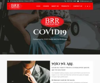 BRRgroupinc.com(BRR Group Inc) Screenshot