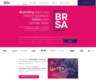 Brsa.com.br(Agência de Marketing B2B para empresas de tecnologia) Screenshot