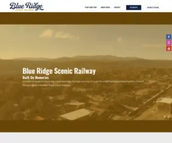 BRscenic.com(The Blue Ridge Scenic Railway) Screenshot