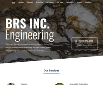 Brsengineering.com(BRS INC) Screenshot