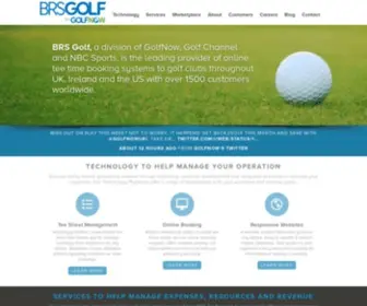 BRsgolf.com(Online Golf Tee Time Booking Reservation System Software from BRS Golf) Screenshot