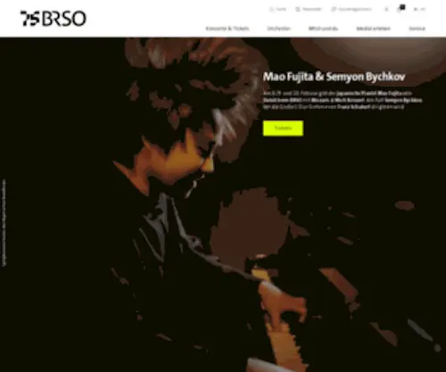 Brso.de(Symphonieorchester des Bayerischen Rundfunks) Screenshot