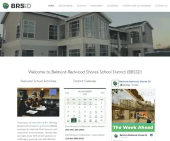 BRSSD.org(Belmont-Redwood Shores School District) Screenshot