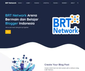 BRtnetwork.id(BRT Network Official Website) Screenshot