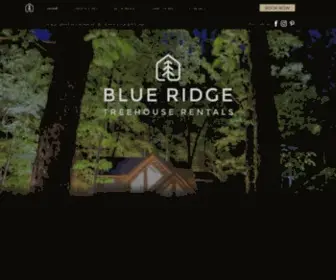 BRtreehouses.com(Blue Ridge Treehouse Rentals) Screenshot