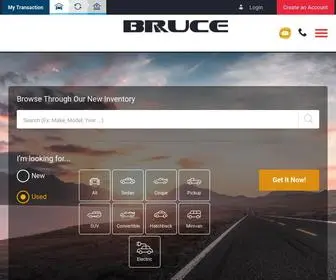 Bruceautogroup.com Screenshot