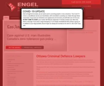 Bruceengel.com(Criminal Law (Ottawa) Screenshot