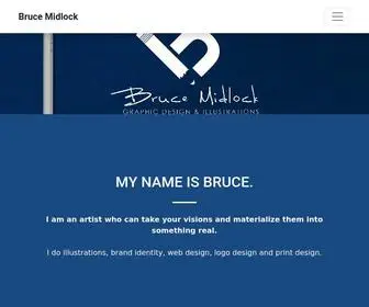 Brucemidlock.com(Bruce Midlock) Screenshot