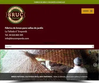 Brucemporda.com(VENTA DE BREZO NATURAL DIRECTO DE FÁBRICA CON ENVÍO A DOMICILIO) Screenshot