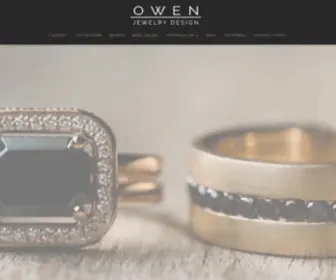 Bruceowenjewelrydesign.com(Front Page) Screenshot