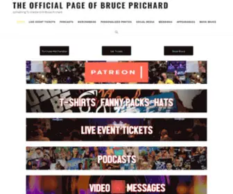 Bruceprichard.com(Box of Gimmicks) Screenshot