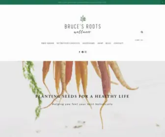 Brucesroots.com(Bruce's Roots) Screenshot