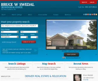 Bruceswedal.com(Denver Real Estate) Screenshot