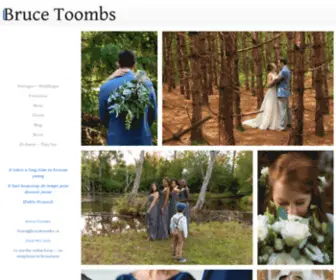 Brucetoombs.ca(Montreal Wedding and Portrait Photography) Screenshot