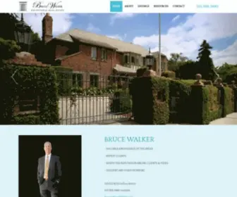 Brucewalker.com(Beverly Hills homes for sale) Screenshot