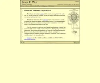 Bruceweir.com(Bruce E) Screenshot