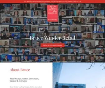 Brucewinder.com(Bruce Winder Retail) Screenshot