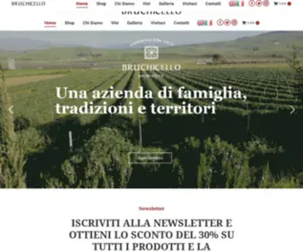 Bruchicello.com(Bruchicello Vini) Screenshot