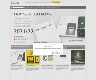 Bruck.de(Leuchten und Lichtsysteme) Screenshot