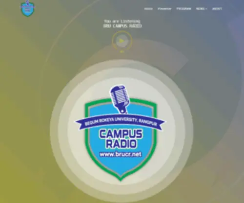 Brucr.net(CAMPUS RADIO) Screenshot