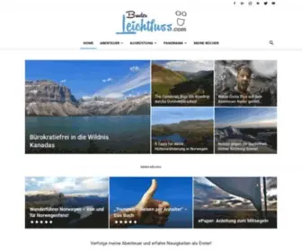 Bruderleichtfuss.com(Abenteuer als Lifestyle) Screenshot