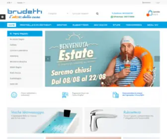 Brudetti.com(Brudetti Arredo Bagno) Screenshot