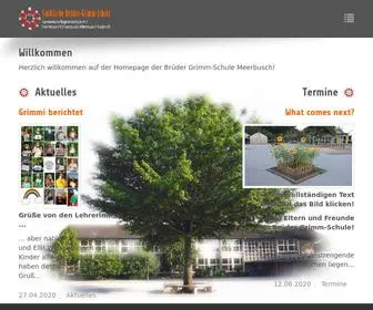 Bruedergrimm-Schule-Meerbusch.de(Brüder Grimm) Screenshot