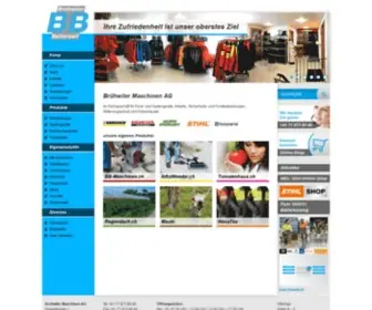 Bruehwiler.com(Gartengeräte) Screenshot