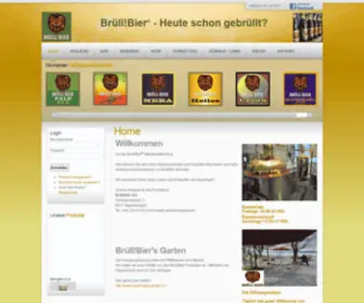 Bruell-Bier.ch(Brüll!Bier®) Screenshot