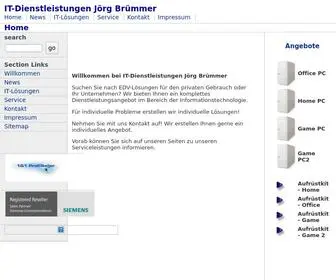 Bruemmer-Net.de(Willkommen) Screenshot