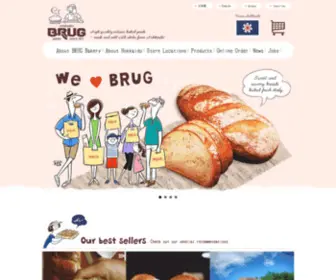 Brugbakery.com(Brug Hawaii) Screenshot