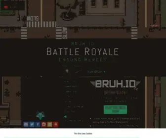 Bruh.io(Battle Royale in your browser) Screenshot