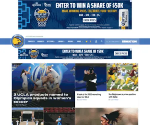 Bruinsnation.com(Bruins Nation) Screenshot