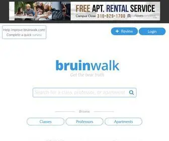 Bruinwalk.com(Bruinwalk) Screenshot