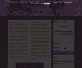 Brujasdeaskani.com(Just another WordPress site) Screenshot